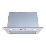 Aspes Grupo Filtrante de Integración 52cm Inox AGF5200CX. Potencia 108m3/h, 3 Velocidades, Control Manual, Filtro apto para Lavavajillas.