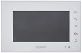 Monitor de vídeo conectado 369425, pantalla Wifi de 7 pulgadas a color, acabado blanco. Para videoporteros dos hilos de Legrand