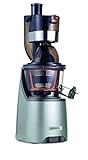 Kenwood PureJuice Pro Extractor de nutrientes, licuadora de zumos naturales, entrada dual alimentos, depósito para pulpa, función aclarado y tapón anti-goteo 240 W, 1.5 L, plástico, aluminio