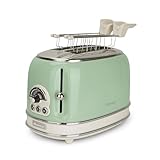 Ariete 155 Tostador 2 ranuras vintage, 810 W, 5.3 tons, Metal, Verde