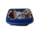 ALMACENESADAN,9996, Sandwichera Rectangular Multicolor Star Wars, 15x10x5,5 cm