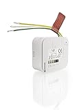 somfy 2401162 Micro receptor RTS, Para persianas mecánicas, Color Blanco