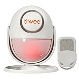 tiiwee A2 Sistema de alarma Antirrobo de Sensor de Movimiento PIR con Control Remoto - Sirena de 120 dB - Ampliable