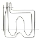 CHEFZOCO Resistencia solera Horno Fagor, Resistencia base para horno Edesa, Resistencia inferior horno Aspes, Calentador horno Fagor, Código original CA5A005A7, 1400+700W, Modelo HE11N, 2HAF31E, HK58E