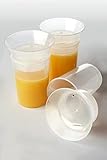 iuvas F.O.T.T. - Vaso para disfagia (original) para trastornos de la deglución, vaso de cuidado y ayuda para beber para accidentes cerebrovasculares, reutilizable, apto para lavavajillas