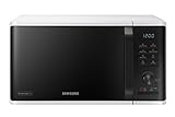 Samsung MG23K3515AW Encimera - Microondas (Encimera, Microondas con grill, 23 L, 1100+800 W, Botones, Giratorio, Blanco)
