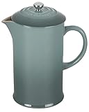 Le Creuset Gres Prensa Francesa, 34 Oz., Sal Marina