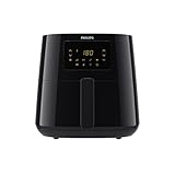 Philips Airfryer 3000 Series XL - Tecnología RapidAir, cocina con hasta un 90% menos de grasa, capacidad de 1,2 kg, tamaño de 6,2 L, pantalla táctil, color negro (HD9270/90)