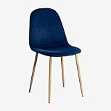 SKLUM Silla de Comedor en Terciopelo Glamm -