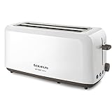 Taurus - Tostadora pan My Toast Duplo| Potente 1450 W | doble ranura ancha extra larga | 6 niveles tostado| Luz LED | 3 FUNCIONES - Descongelar| Tostador silencioso | Temporizador Programable