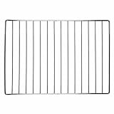 CHEFZOCO Bandeja para horno Teka, Parrilla para horno Teka, Rejilla Horno Teka, Bandeja horno Teka HT490, HT510, Apta para horno Teka, ancho de 435 mm, Fondo fijo de 310 mm