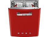 Lavavajillas Integrable SMEG STFABRD3 Rojo