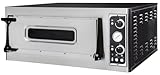HENDI Horno para pizza BASIC 4-1 cámara - 400V / 4700W - 975x814x(H)413 mm
