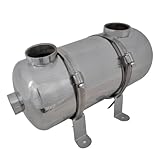 vidaXL Intercambiador Calor Calentador Piscina 40 kW Calefactor Agua Jacuzzi