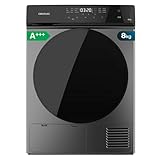 Cecotec Secadora de Ropa Bomba de Calor 9kg Bolero DressCode Dry 9400 Steel A+++. 600W, Bajo Consumo, Full Touch, Plancha Fácil, 15 Programas, Secado Automático y Tambor de Acero Inoxidable
