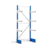 Estantería Cantilever Simple para Cargas largas y almacenaje Horizontal ZPTRHSF0840