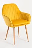 Regalos Miguel - Sillas Comedor - Silla Chic - Amarillo