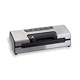 Lacor - 69358, Máquina de Vacío Ingenious, 120 W, 40x17,5 cm, Incluye Adaptador para Botes, 2 Niveles de Sellado