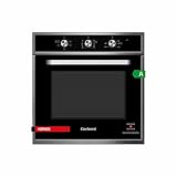 Corberó - Horno Multifunción | Capacidad 65L | CCHM703X | Cristal Negro Perfil Inox | 8 Programas | Luz Interior | Limpieza Hidrólisis | Puerta Doble Cristal | 3000W Potencia | Clase A, Negro