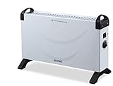 Sogo 1 Convector Eléctrico Portátil, 2000 W, 220 V, Blanco, Talla Única