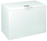 Whirlpool WHE39352 FO, Congelador de Cabina, E, Plástico, Color Blanco