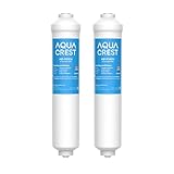 AQUA CREST DA29-10105J Filtro de Agua de Repuesto para el Filtro de Agua del Frigorífico Samsung® DA29-10105J HAFEX/EXP, DA99-02131B, DA2010CB Filtro de Agua del Frigorífico (2)