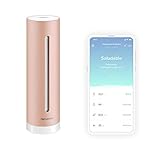 Netatmo Home Coach Monitor inteligente de calidad del aire interior, mide temperatura, humedad, ruido y CO2, alerta automática, recomendación inteligente - NHC-EC