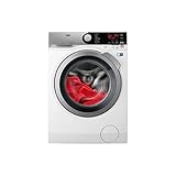 AEG L7WEE962 Lavasecadora de Libre Instalación, Carga Frontal, Lava 9 Kg, Seca 6 Kg, 1600 rpm, Serie 7000, Motor Inverter, Programa NonStop, Panel LCD, Puerta Inox, Blanco, Clase E