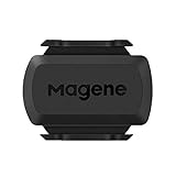 Magene S3+ Sensor de Velocidad/Cadencia para Ciclismo, Sensor Inalámbrico de RPM de Bicicleta Ant+/Bluetooth 4.0