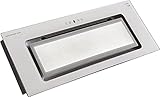 Kaiser Campana de techo EA 546 W Eco, módulo de ventilación, blanco cristal, campana extractora empotrada, 52 cm, 600 m³/h, LED