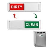 WUSJCOF Imán Para Lavavajillas Limpio Y Sucio, Letrero Magnético Universal Para Cocina, Signo Clean/Dirty En Inglés, Etiqueta Adhesiva