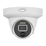 Swann Cámara de seguridad DVR con sensor de foco, luces intermitentes, video Full HD de 1080p, diseño interior o exterior, visión nocturna a color más detección real de calor y detección de movimiento