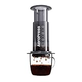 AeroPress Cafetera Original – Máquina de Café y Espresso Portátil de Nivel Barista con Cámara, Émbolo y Filtros – Preparación Rápida de Café y Espresso