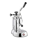 La Pavoni Smeg Stradivari Europiccola Lusso LPLSTL01EU - Cafetera con mango de palanca (0,8 l)