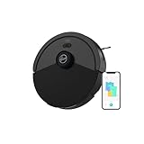 Hoover Robot Aspirador, Succión 4000 Pa, Navegación Láser, Wi-Fi, Base de Carga con Retorno Automático, Sensor de Obstáculos, Mapeo del Hogar [HG4]