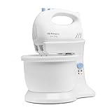 Orbegozo BA 4400 – Batidora amasadora, 5 velocidades, función turbo, 3,5 L de capacidad, 300 W