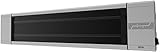 Aktobis Calefactor radiante oscuro WDH-180DS - innovador calefactor radiante SIN generación de luz fabricado en material robusto con 2.400 W