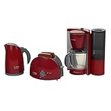 Theo Klein 9591 Set de Desayuno Bosch I Set de Cocina formado por tostadora, cafetera y hervidor de Agua I Juguete para niños a Partir de 3 años