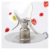 UTSKWD Cuchilla de licuadora de acero inoxidable, accesorio de repuesto for extractor de jugo, compatible con licuadora Oster de 65 x 50 mm.