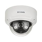 D-Link Vigilance 4 Cámara de Seguridad PoE para Exteriores, H.265, IP66, IK10, detección de Movimiento y visión Nocturna, Sistema de Red de vigilancia para el hogar de Negocios (DCS-4614EK)