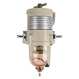 Gorgeri 500FG Filtro de combustible, motor de automóvil Filtro de combustible diesel Conjunto de separador de agua y aceite con junta de tornillo