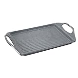 San Ignacio Origen - Placa Grill De 43cm - Fabricada En Aluminio Forjado - Interior Negro Quantanium - Para Todos Los Fuegos - Punto De Inducción - Asador Uso Diario