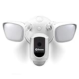 Swann 1080p Gen 2 Floodlight IP WiFi Cámara con 30 Metros de Color visión Nocturna