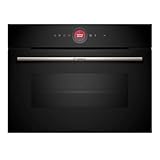 Bosch CBG7341B1 - Horno compacto (60 cm de ancho), color negro