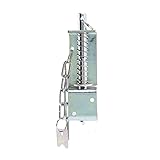 Hausdec Alarma de puerta de cerca, cable de 12 g, vacío, bomberos, cráneo, alarma intruso, interruptor de seguridad para