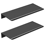 Wisfame Metal Estante Pared Juego De 2, Negro Baldas Flotantes Pared, Decoración Estanteria Pared para Sala de Estar, Habitación, Recibidor,Cocina,Estudio, Estante Ducha (30 x 12CM)