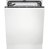 AEG FSB53617Z Lavavajillas Integrable, 60 cm, AirDry 13 cubiertos, Desconexión automática, Display con sistema QuickSelect, 7 Programas, 3 Temperaturas, Motor Inverter, 46 dBA, Blanco, Fabricado en UE