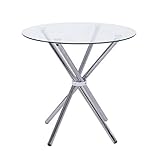 Noorsk Design Mesa Redonda de Cocina o Comedor Mikado 80 cm.