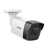 ANNKE C500 Cámara IP PoE 3K 5MP HD, Cámara de Vigilancia Tipo Bala para Interior y Exterior, Detección Inteligente de Personas y Vehículos, Visión Nocturna de 30 m, IP67, Micrófono Integrado, H.265+