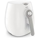 Philips AirFryer HD9216/80 - Freidora sin Aceite con Tecnología Rapid Air, 0.8 kg, Blanco